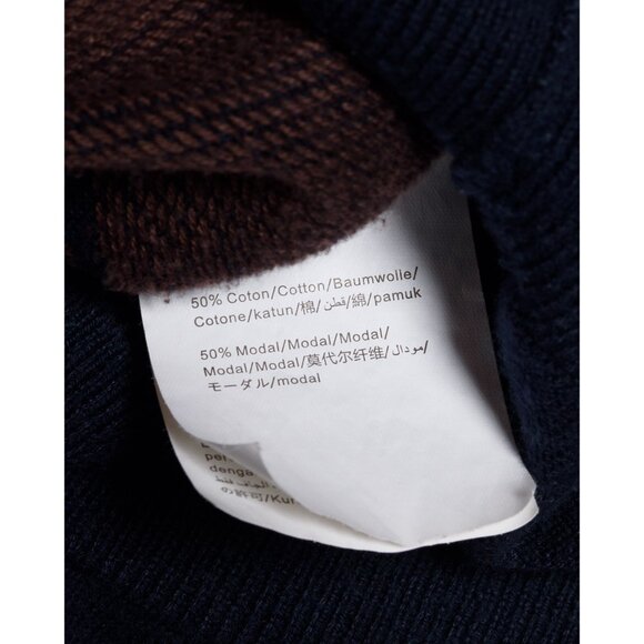 Comptoir GL Mens XL Sweater Blue Brown - Picture 5 of 7